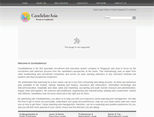 Tablet Screenshot of candidateasia.com